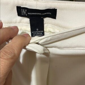 INC Off-White lined Trousers